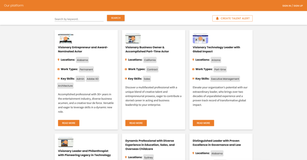 Talent Board Design 1